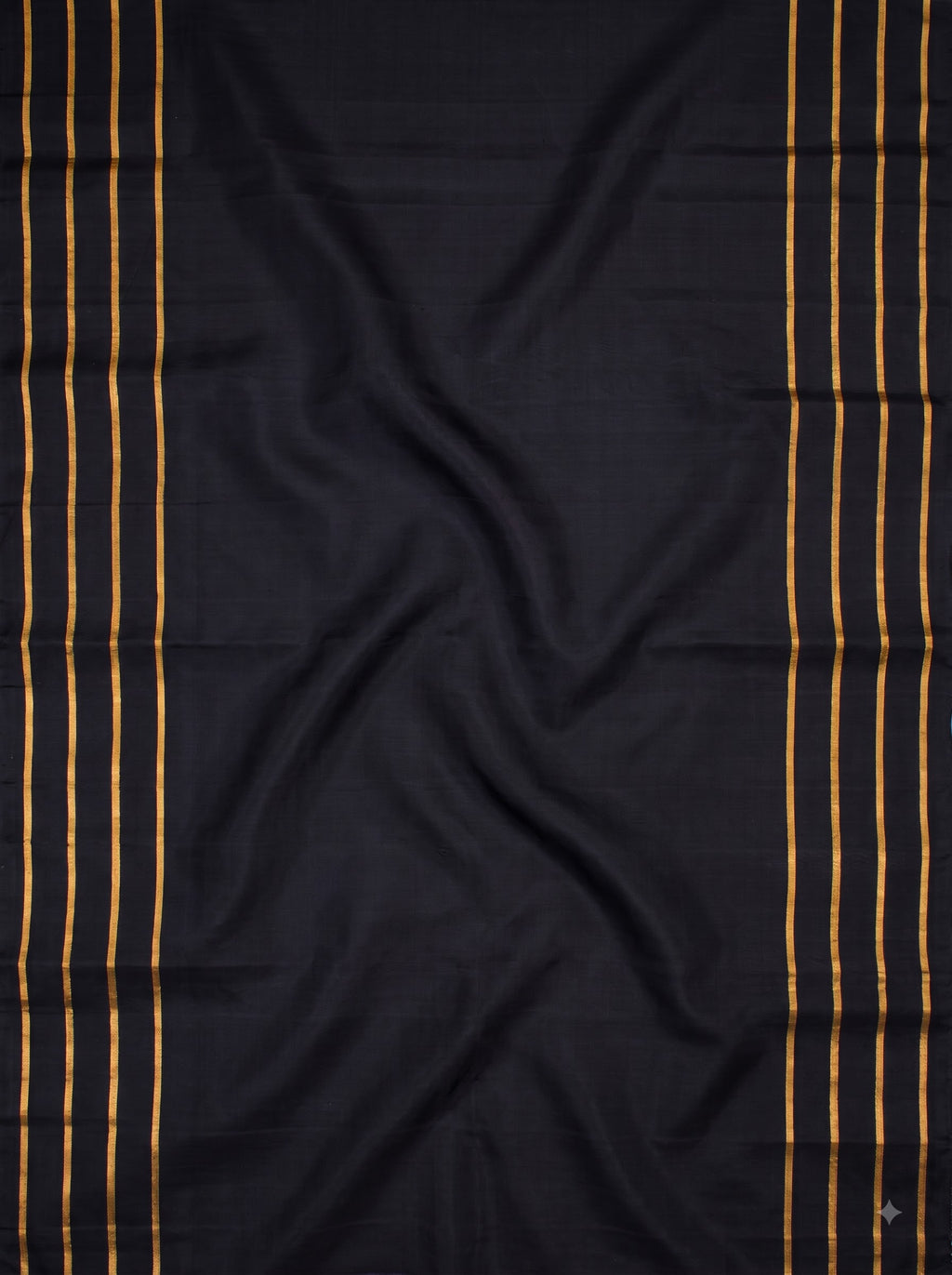 Purple and Magenta with Black and Red Gold Zari Woven Chiniya Silk Saree