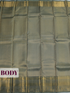 Green Kanchipuram Saree with Peacock and Floral Zari Border