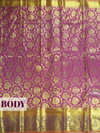 Yellow Tissue Brocade Semi Silk Saree