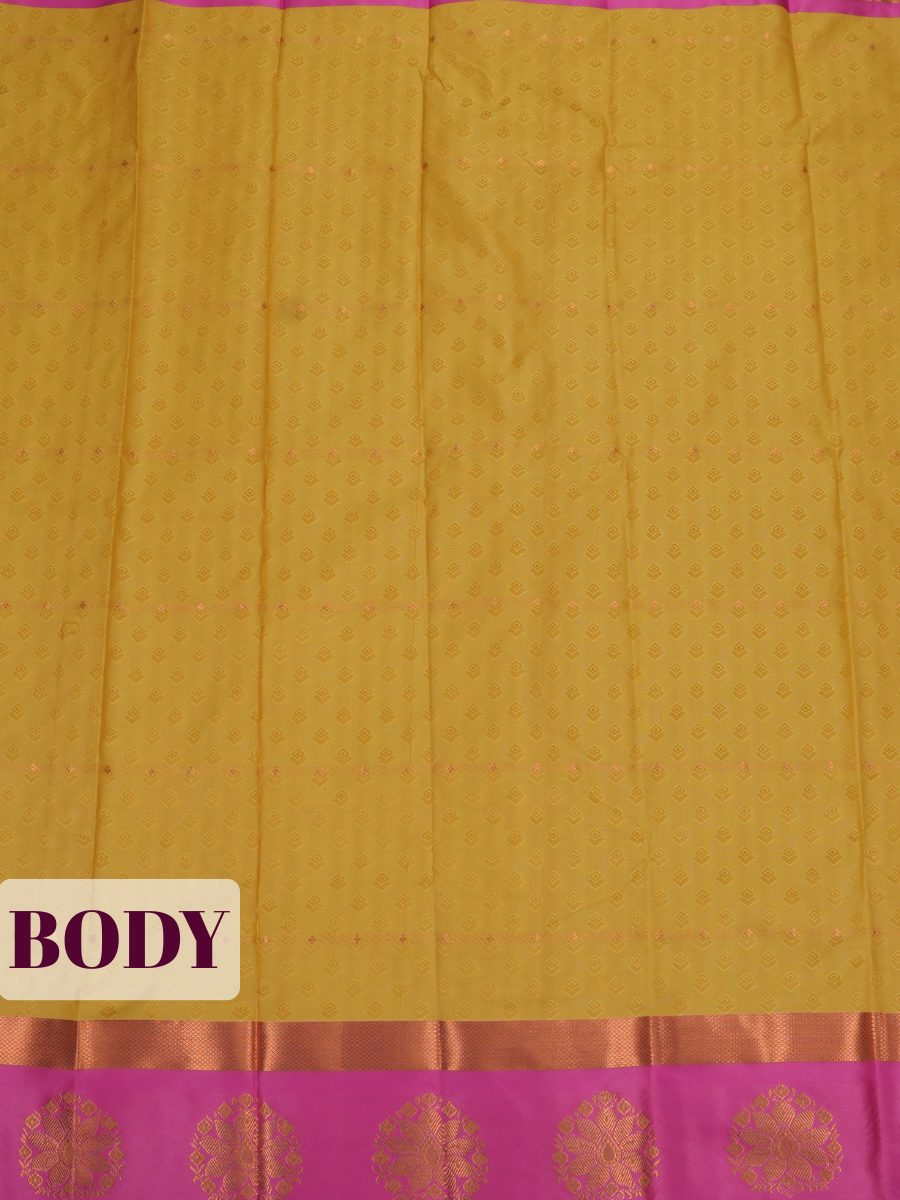Cream Silk Saree with Geometric Woven Motifs and Gold Zari Floral Border