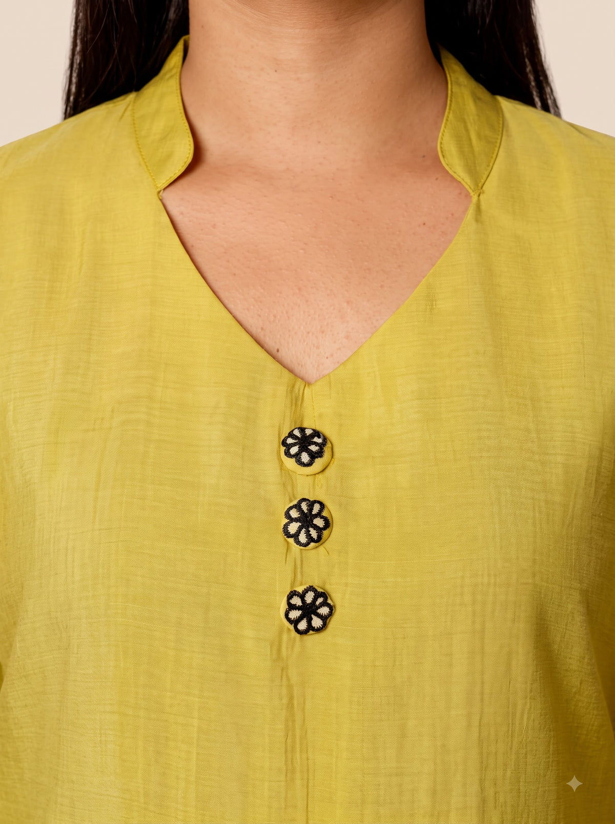 Lime Green Straight Cut Kurta Set with Pants