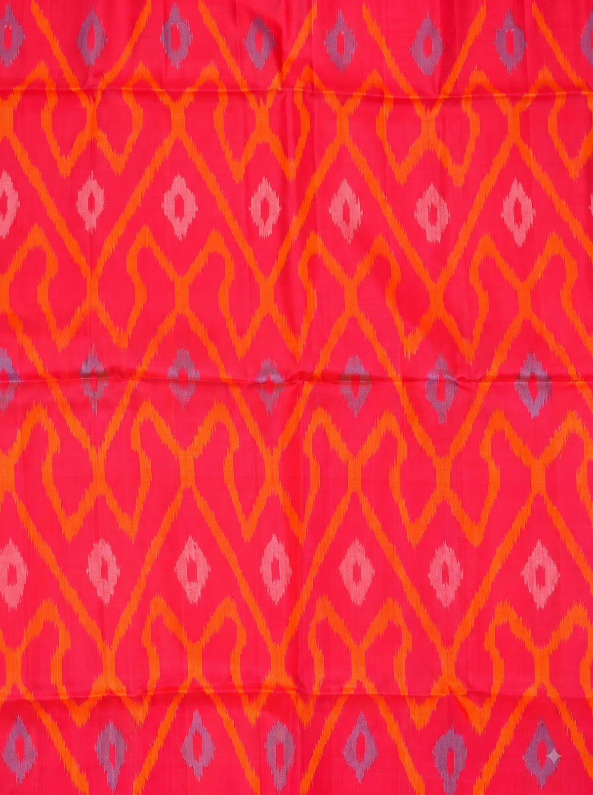 Bright Pink and Sky Blue Gold Zari Woven Chiniya Silk Saree