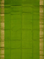 Blue and Lime Green Multicolour Gold Zari Woven Chiniya Silk Saree