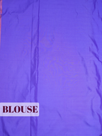 Red Semi Silk Saree with Narrow Contrast Woven Border