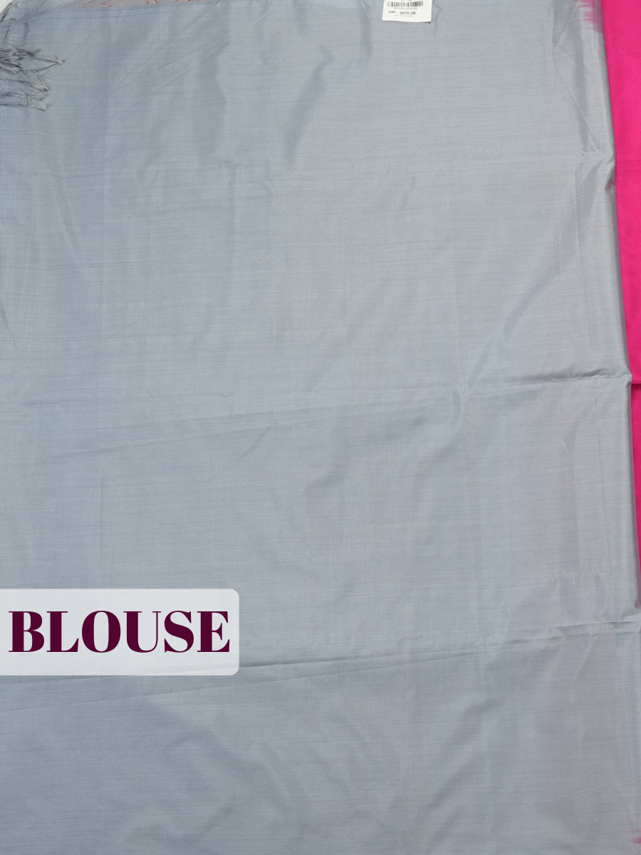 Magenta Pink Semi Soft Silk Saree