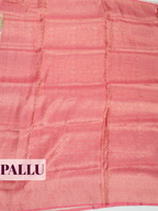 Pink Bangalore Sof Silk Saree with Jacquard Paisley Border